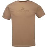 Reduzierte Braune Langärmelige 2117 OF SWEDEN Apelviken Bio T-Shirts aus Baumwolle für Herren Größe M 
