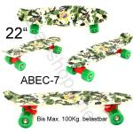 22" Mini Skateboard Fun Penny Board Pennyboard 57 cm bis 100 kg Carmoflage grün