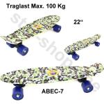22" Mini Skateboard Funboard Pennyboard Penny Board 57 cm bis 100 kg Muster