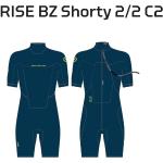 2023 Rise S/S Shorty 2/2 BZ C2 Navy / Green