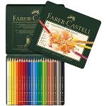 24 Faber-Castell Polychromos Buntstifte Farbsortiert