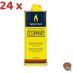 24 x Clipper Feuerzeugbenzin Inhalt 133 ml