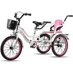 24 Zoll 3-Rad-Fahrräder Erwachsene Dreiräder 7-Gang-Dreirädrige Fahrräder Trike mit Einkaufskorb für Senioren Damen Herren