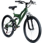 24 Zoll MTB Mountainbike Fully Galano GA20 Jugendfahrrad 130-145 cm 21 Gang Bike