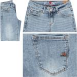 Hellblaue Buena Vista Stretch-Jeans aus Denim für Damen 