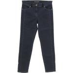 Dunkelblaue Gerry Weber Skinny Jeans mit Reißverschluss aus Baumwolle maschinenwaschbar für Damen Größe L 