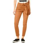 Braune Loose Fit Street One Bonny Baggy Jeans & Loose Fit Jeans mit Reißverschluss aus Denim für Damen Größe L 
