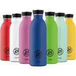 24Bottles Urban - 1L/500ml/250ml Wasserflasche, Trinkflasche mit 100% Dichtem Verschluss Öko BPA-freie Edelstahl-Trinkgflaschen [Nicht thermisch, Ultraleicht]