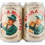 Italienische Birra Moretti Lager & Lager Biere 0,33 l 