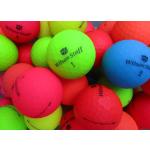 25 bunte Wilson DX2 Soft Golfbälle im Mix AAAA - AAA