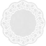 Weiße Papstar Nachhaltige Runde Teller 12 cm 