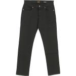 Schwarze Camel Active Woodstock Stretch-Jeans mit Reißverschluss aus Baumwolle für Herren Größe L 