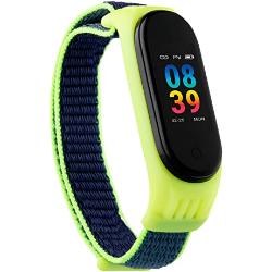 257 TWENTYFIVESEVEN FT100 Fitness-Tracker Schrittzähler Uhr mit Herzfrequenzmesser und Druck, Sport-Modus, iOs Android Finden Sie Telefon Grün