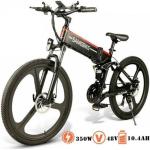 26" e-bike 500W E mountain bike MTB 21 speed Pedelec folding electric bike DE