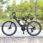 26 Zoll E-Bike Mountainbike Herren Elektrofahrrad Pedelec 450Wh & 21 Gang E MTB