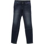 Blaue Mustang Jasmin Nachhaltige Jeggings & Jeans-Leggings mit Reißverschluss aus Denim für Damen Größe XS 