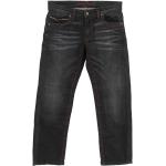Schwarze Camp David Stretch-Jeans mit Reißverschluss aus Baumwolle für Herren Größe L 