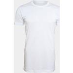 Weiße Langer Jung Nachhaltige T-Shirts aus Baumwolle für Herren 2-teilig 