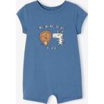 Blaue Kurzärmelige Vertbaudet Kinderplaysuits & Kurze Overalls für Kinder aus Baumwolle für Babys Größe 68 