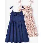 Rosa Unifarbene Vertbaudet Basic-Kleider für Kinder aus Jersey für Mädchen Größe 140 
