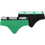 Reduzierte Grüne Puma Basic Basic-Slips aus Baumwolle für Herren Größe M 2-teilig 