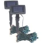 Blaue LUNARTEC Solarlichterketten & Lichterketten für Außen mit Timer 2-teilig 