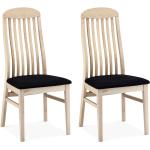 Weiße Moderne Eichenstühle aus Massivholz Breite 0-50cm, Höhe 100-150cm, Tiefe 0-50cm 2-teilig 