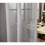 Cremefarbene Unifarbene Woltu Schlaufenschals & Ösenschals aus Textil transparent 2-teilig 