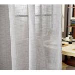 Cremefarbene Unifarbene Woltu Schlaufenschals & Ösenschals aus Textil transparent 2-teilig 