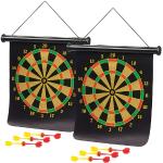 2er-Set magnetische Dart-Spiele mit Zielscheibe, aufrollbar
