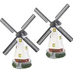 LUNARTEC Deko-Windräder solarbetrieben 2-teilig 