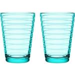 Reduzierte Grüne Skandinavische Iittala Aino Glasserien & Gläsersets aus Glas 2-teilig 