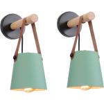 Reduzierte Grüne Moderne Lampenschirme aus Holz 