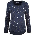 2HEARTS Umstands-Pullover Golden Dots