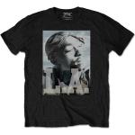 Schwarze 2Pac T-Shirts mit Skyline-Motiv Größe XXL 