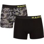 2PACK Herren Klassische Boxershorts Happy Shorts mehrfarbig (HSJ 792) M