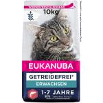 Eukanuba Adult Getreidefreies Katzenfutter mit Lachs 