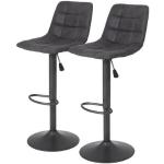 Reduzierte Schwarze Vintage Loftscape Barhocker & Barstühle aus Textil Breite 0-50cm, Höhe 0-50cm, Tiefe 0-50cm 