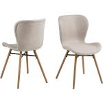 2x PKline Esszimmerstuhl BALI sandfarben Küchenstuhl Stuhlgruppe Stühle