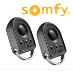 2x Somfy KeyGo 4 RTS 4-Kanal Mini-Funkhandsender Hosentaschenformat Toröffner