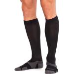 2XU VECTR Light Cushion Full Length Socks Black/Titanium Black/Titanium S