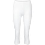 Reduzierte Weiße Elegante TCHIBO Bio Nachhaltige Capri-Leggings & 3/4-Leggings aus Baumwolle für Damen Größe XL 