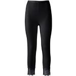 Schwarze SPEIDEL Lingerie Nachhaltige Capri-Leggings & 3/4-Leggings aus Baumwolle für Damen Größe L 