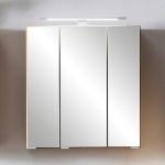 Braune Star Möbel Spiegelschränke aus Eiche LED beleuchtet Breite 50-100cm, Höhe 50-100cm, Tiefe 0-50cm 