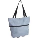Graue WENKO Einkaufstaschen & Shopping Bags 20l mit Reißverschluss 