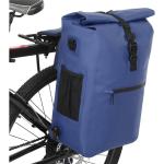 Reduzierte Blaue Gepäckträgertaschen mit Reißverschluss gepolstert 