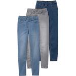 Hellblaue Yigga Jeggings für Kinder & Jeans-Leggings für Kinder für Mädchen Größe 164 