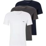 Reduzierte Kurzärmelige HUGO BOSS BOSS Rundhals-Ausschnitt T-Shirts aus Baumwolle für Herren 3-teilig 