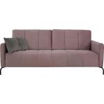 Rosa Gesteppte Moderne Retro Sofas mit Armlehne Breite 200-250cm, Höhe 50-100cm, Tiefe 50-100cm 3 Personen 