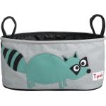 3 Sprouts - Stroller Organizer - Teal Raccoon